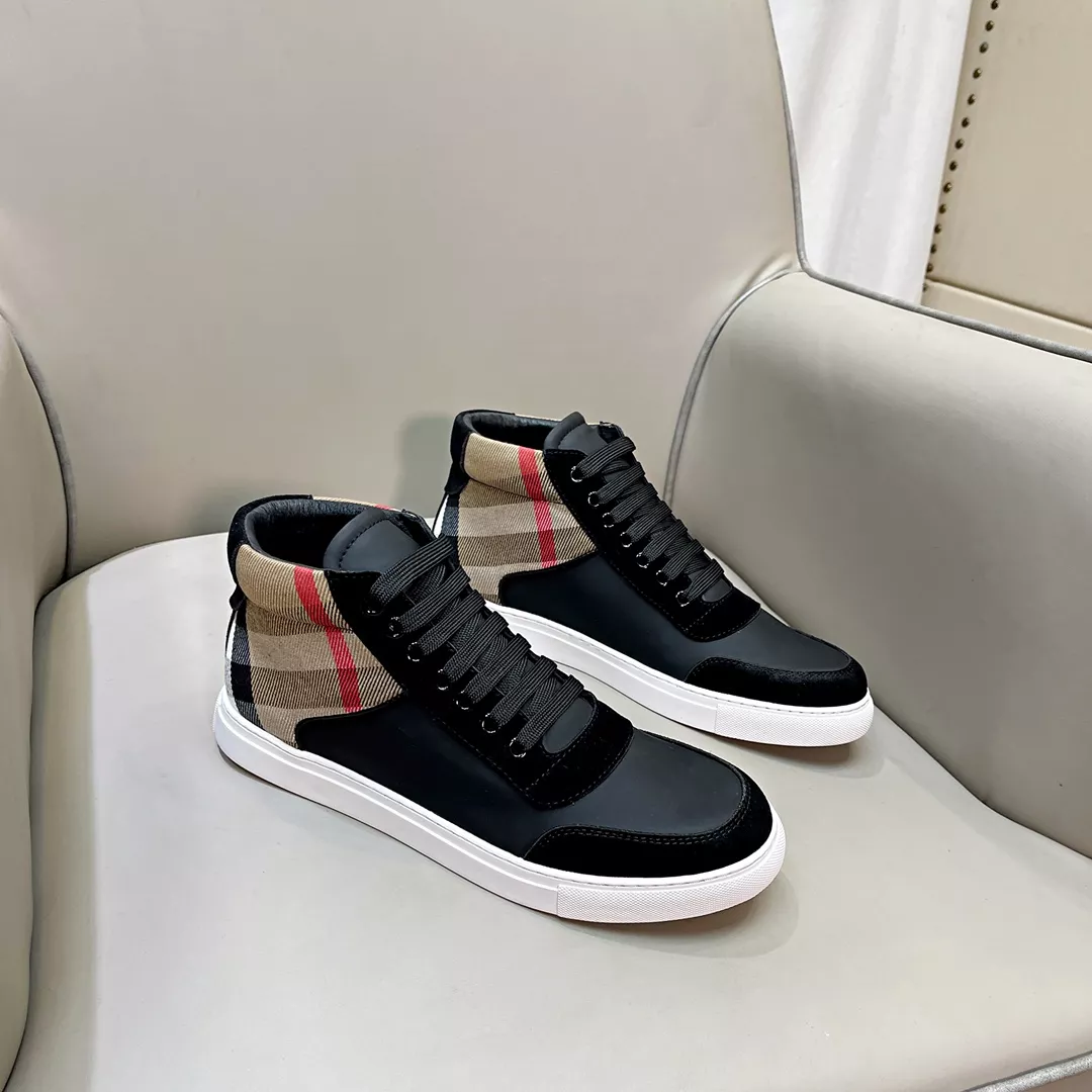 burberry high tops chaussures pour homme s_12b40b01